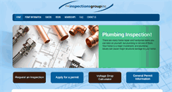Desktop Screenshot of inspectionsgroup.com